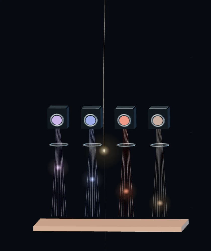 Just enough.<br>Carefully planned. — Optical and product concept