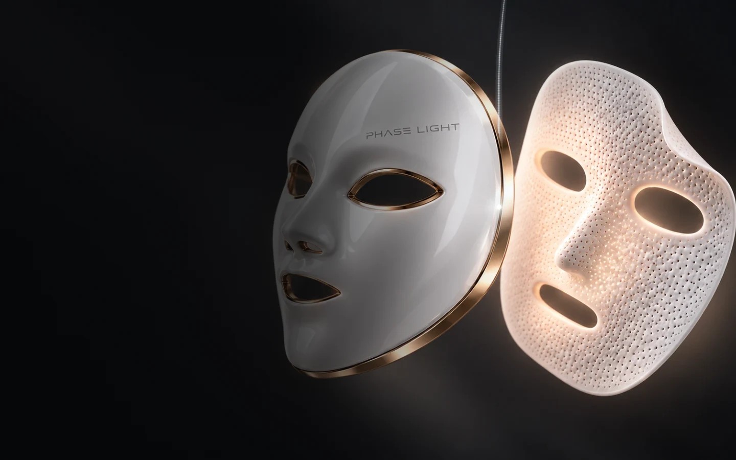 光护理面罩,让光护理融入日常。 — 品牌概念影像